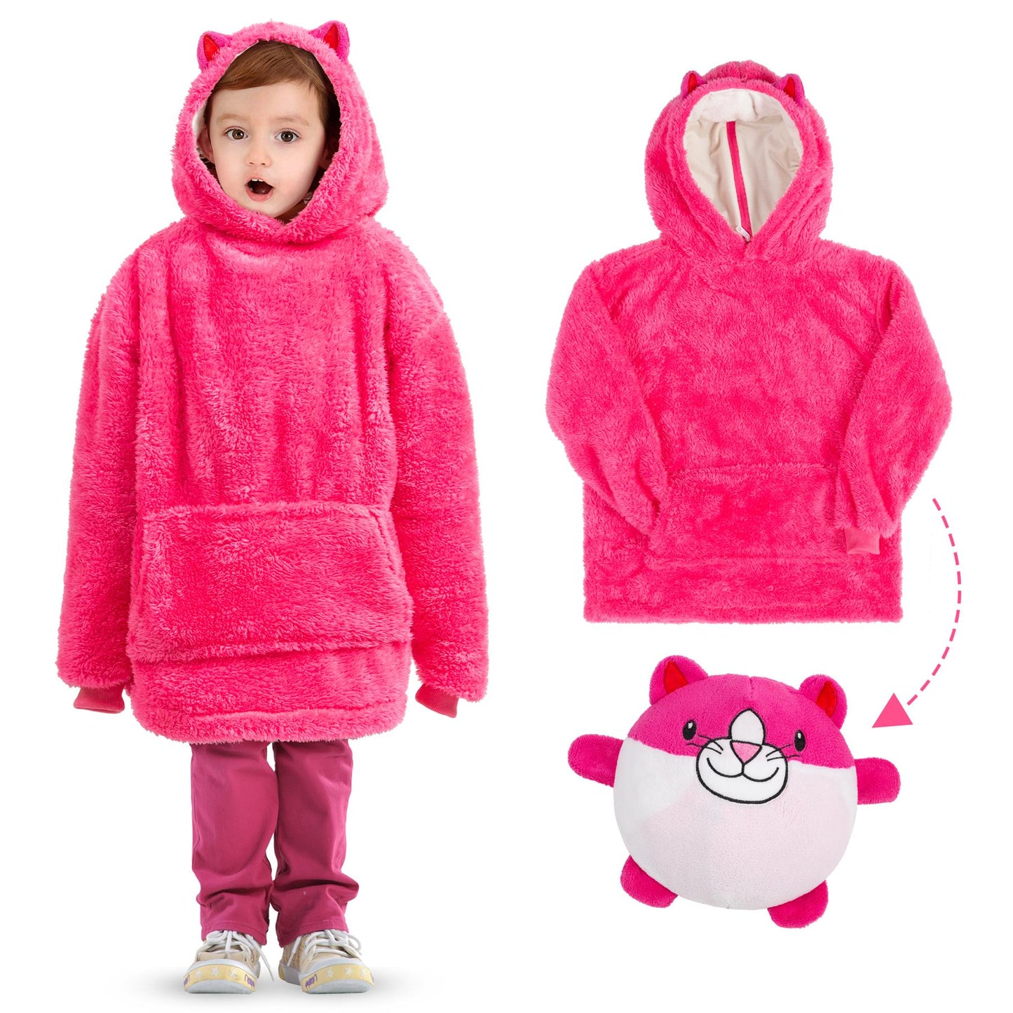 Stay Cozy and Cute with a Plush Animal Hoodie