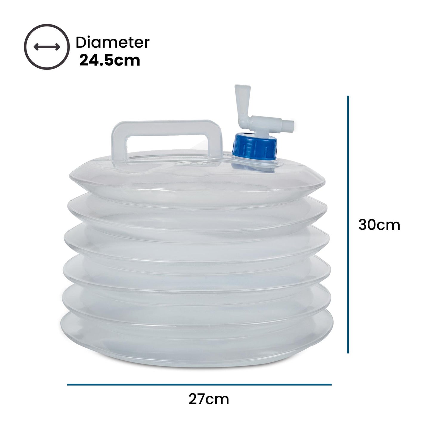 10L Capacity Collapsible Water Bottle