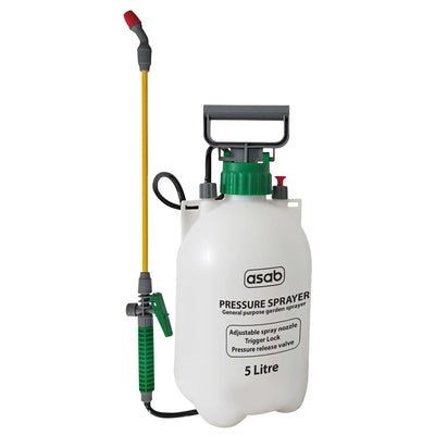 High Pressure Water Pump Sprayer - 5L For Shower Weed And More