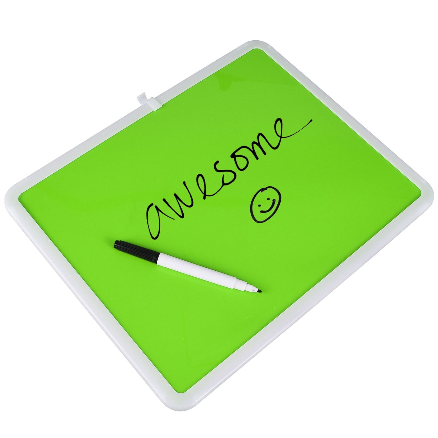 Neon Dry Erase Board, Wipe-Clean Message Board, Includes Marker Pen