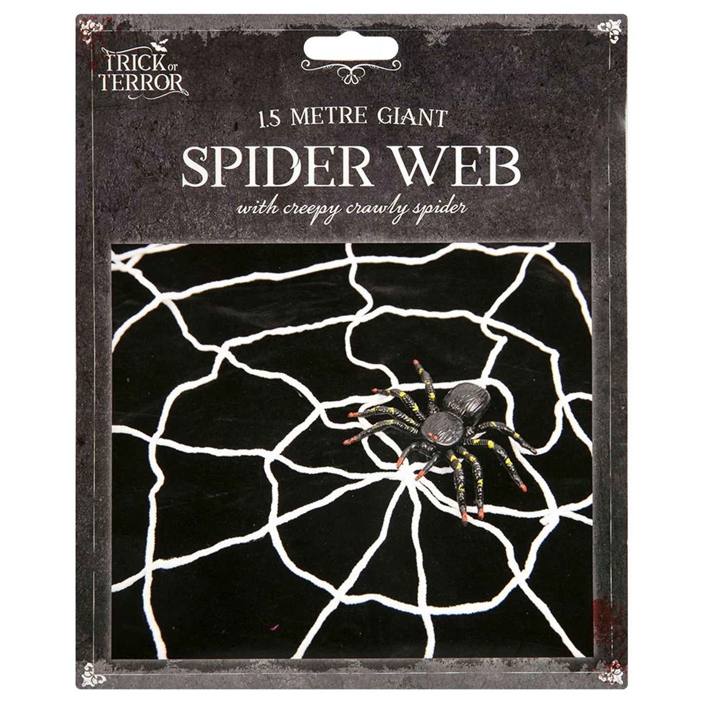 Large Spider Web Halloween Spider Decor 1.5M Spider Web