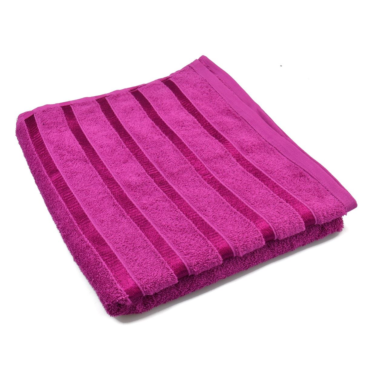 Dry Off in Style with an Egyptian Stripe Bath Sheet