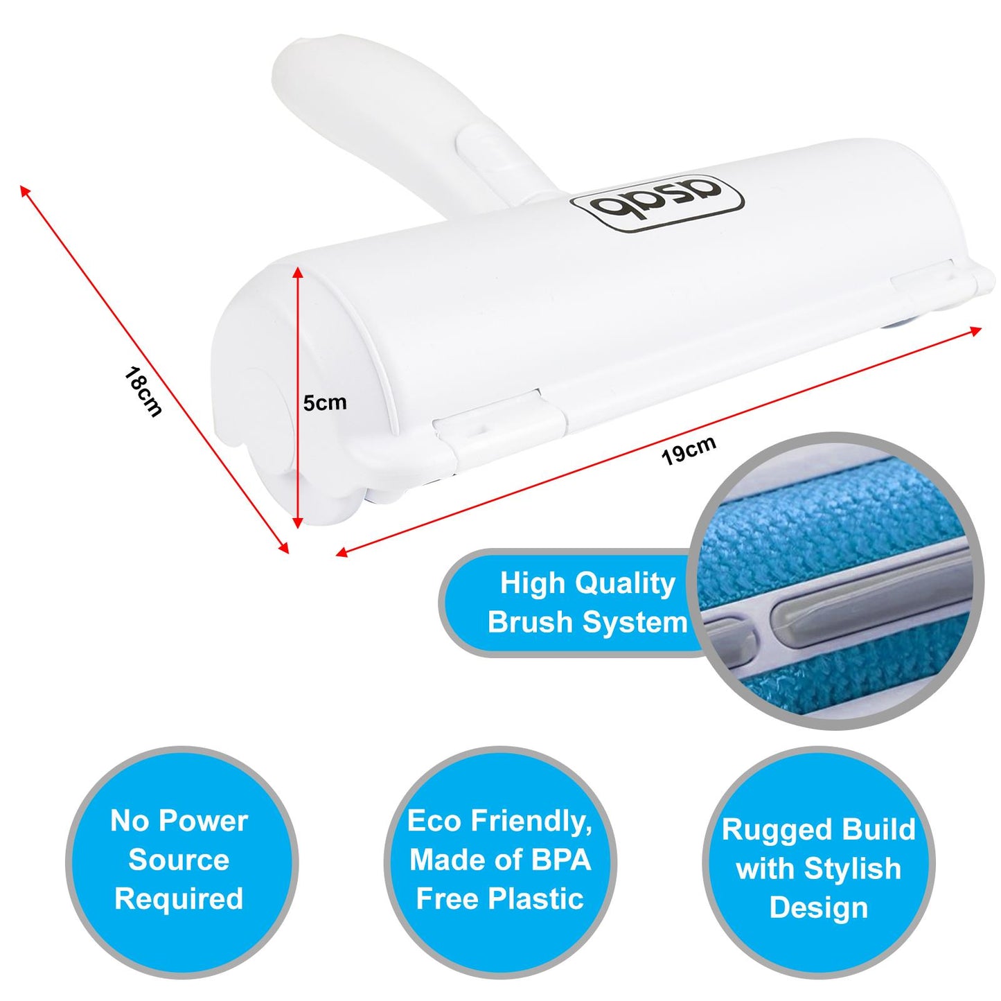 Efficient And Reusable Pet Hair Remover For A Clean Home