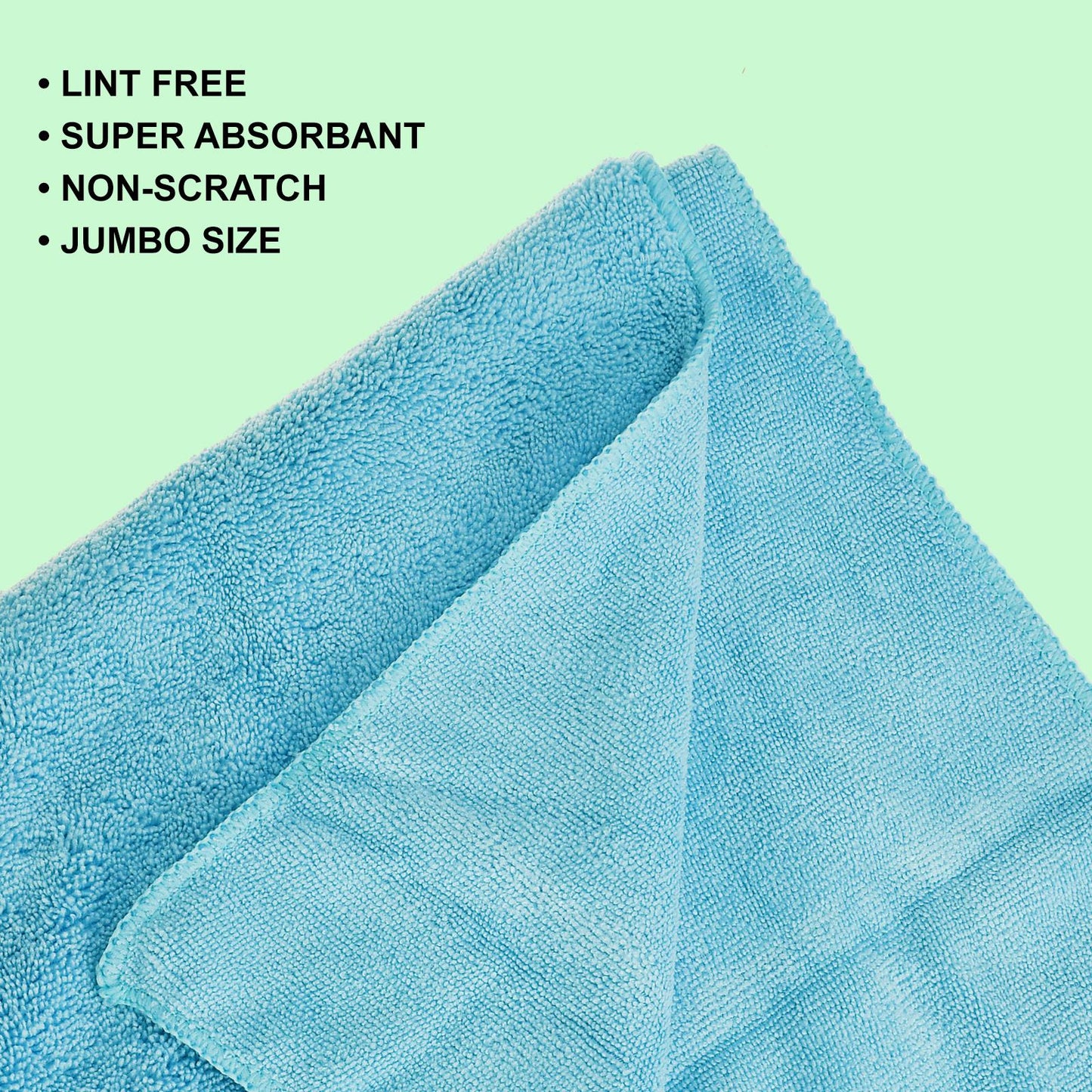 Microfiber Cleaning Cloths for Detailing, Soft and Absorbent