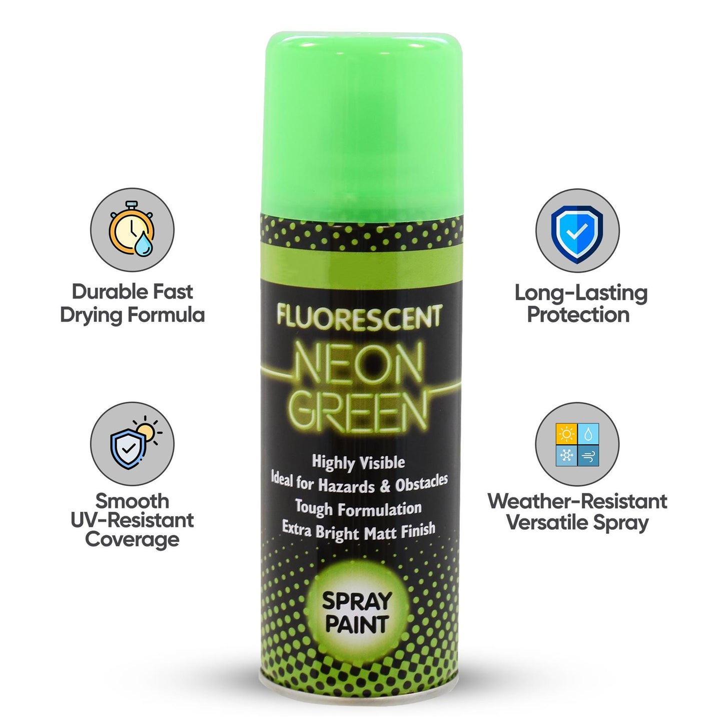 Fluorescent Neon Hair Spray 200ml