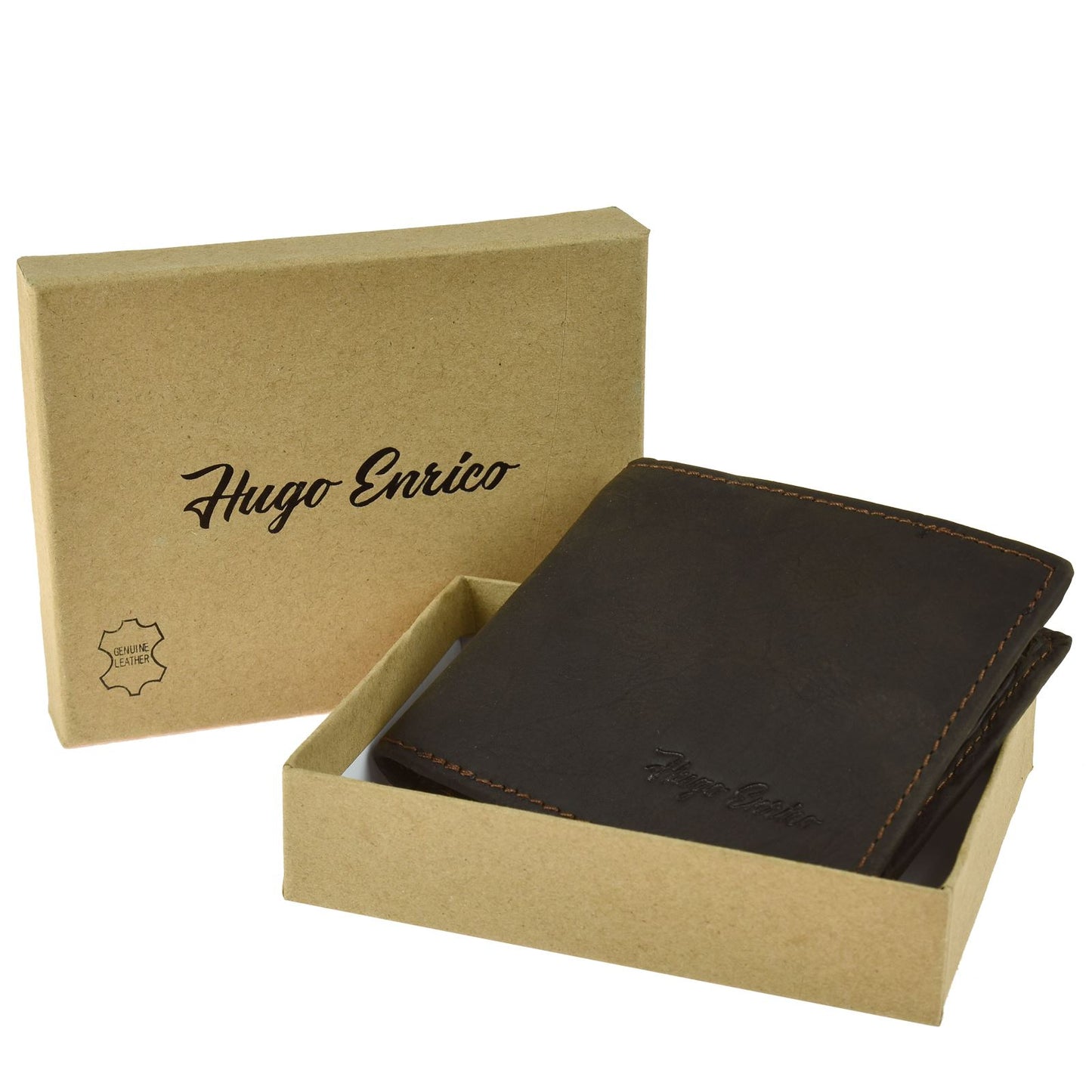 Keep Your Coins Organized with a Hugo Enrico Coin Pouch Wallet