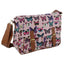 Butterfly Printed Crossbody Bag for Women, Fashionable Canvas Tote Bag, Ladies Travel Shoulder Bag