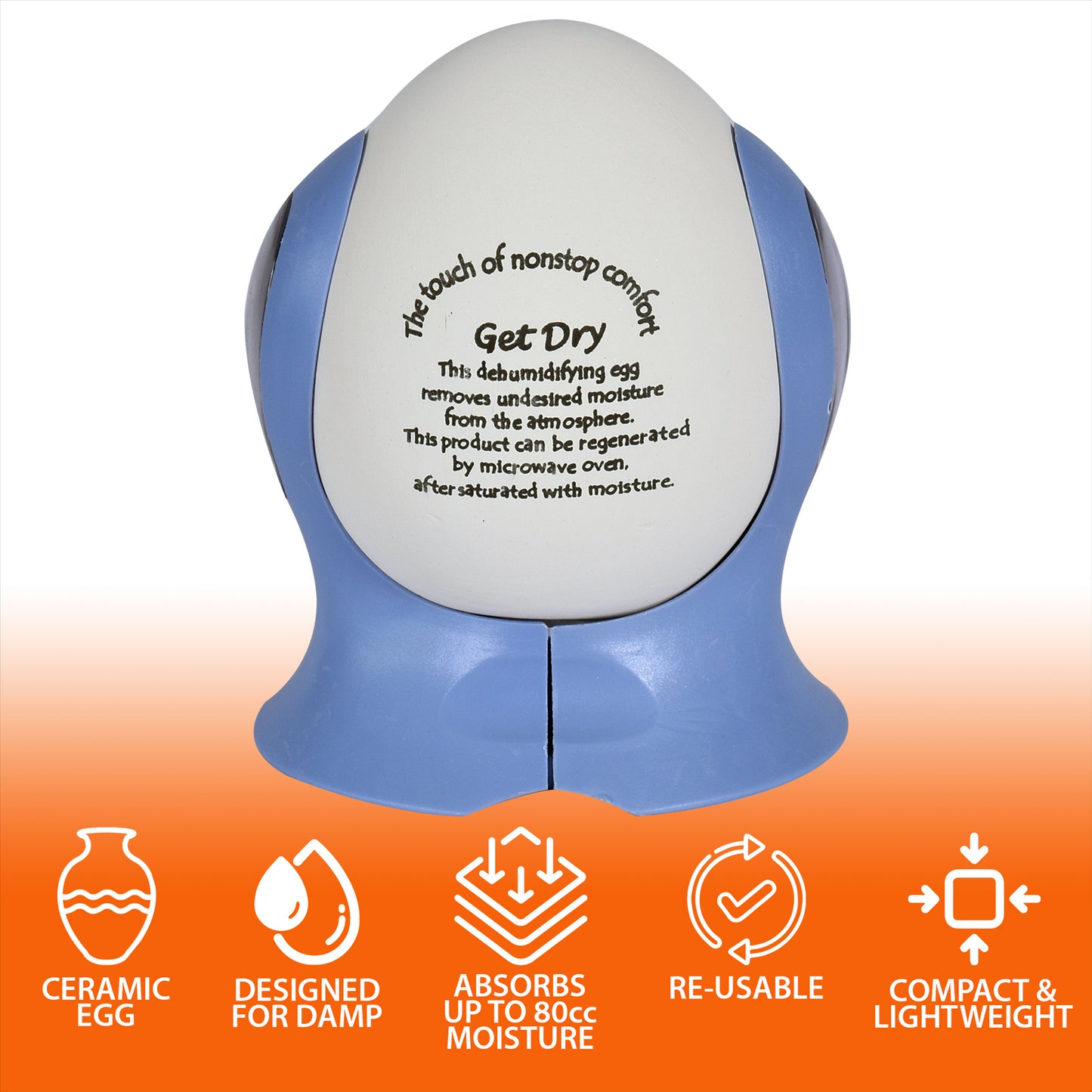 Portable And Efficient Dehumidifier Egg