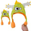 Novelty Squeeze And Move Flappy Hats Childrens Winter Hats