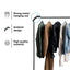 Convenient Clothes Drying Rack With Additional Shoe Storage Shelf