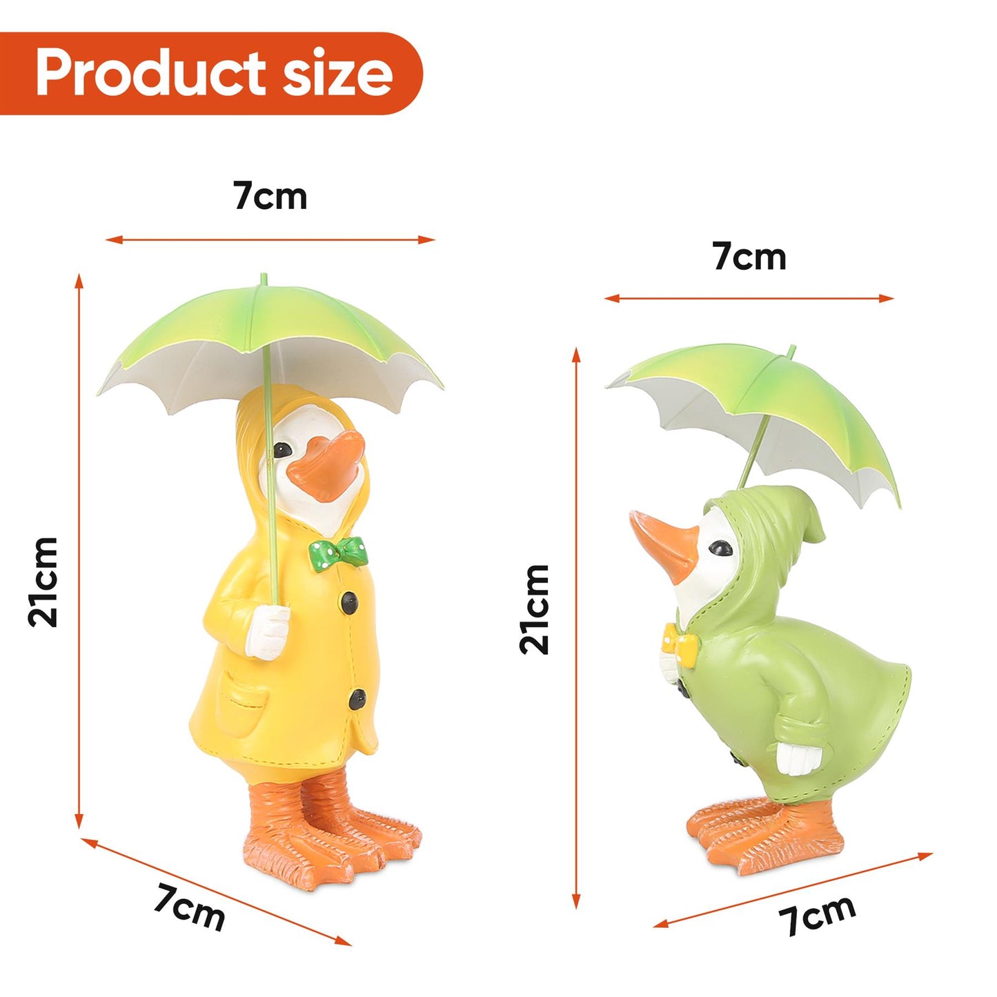 Garden Duck Ornaments Dilly and Dally Quirky and Whimsical
