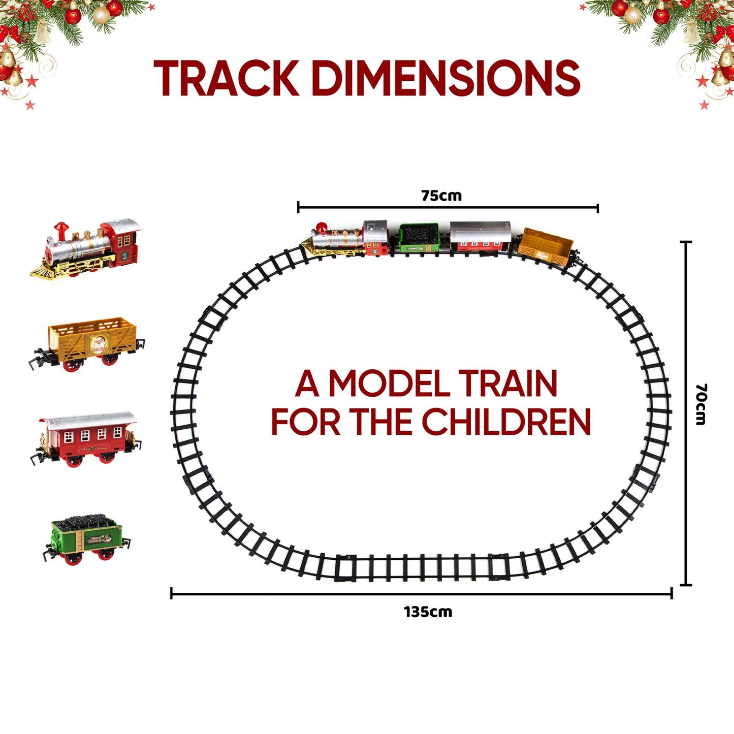 Holiday Music & Light-Up Train Set