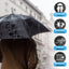 Transparent Dome Umbrella, Large Clear Walking Umbrella, Women's See Through Bubble Umbrella