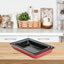 Oven-Safe Cooking Trays For Roasting And Baking With A Non-Stick Coating