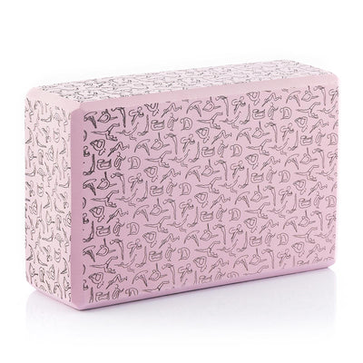 Support Your Yoga Practice With Pink Eva Foam Yoga Block Brick