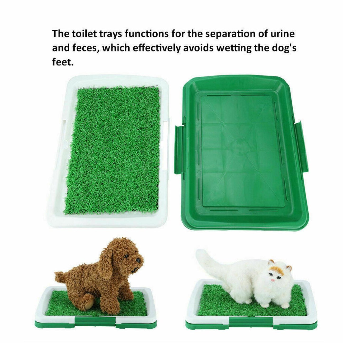 Puppy Training Made Easy With Absorbent Mat Potty Tray Wee Pads Indoor House