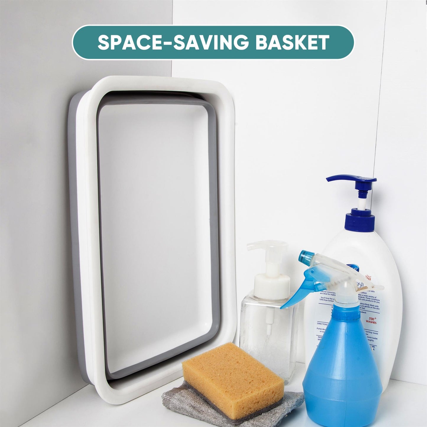 Foldable Dishwashing Basin, Portable Kitchen Sink, Large Camping Basin