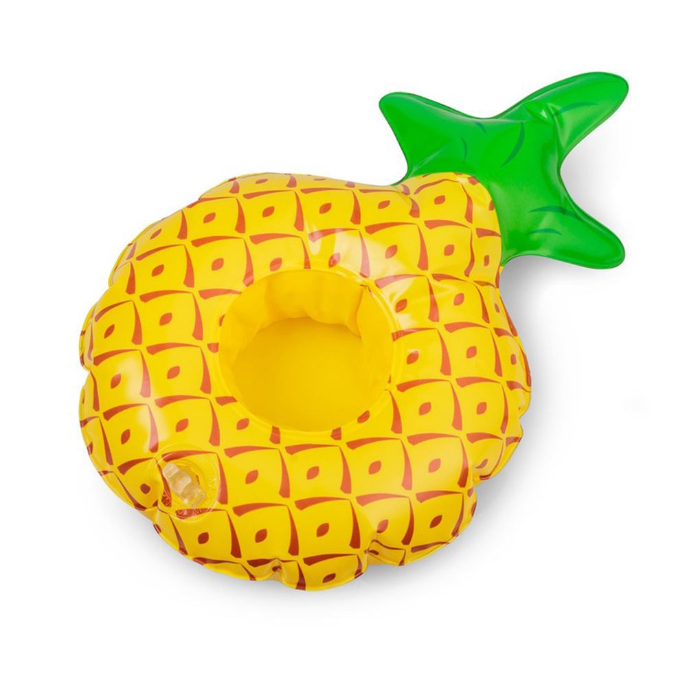 Floating Pineapple Drink Holder For Pools And Beaches