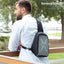 Anti-Theft Port Backpack In Black