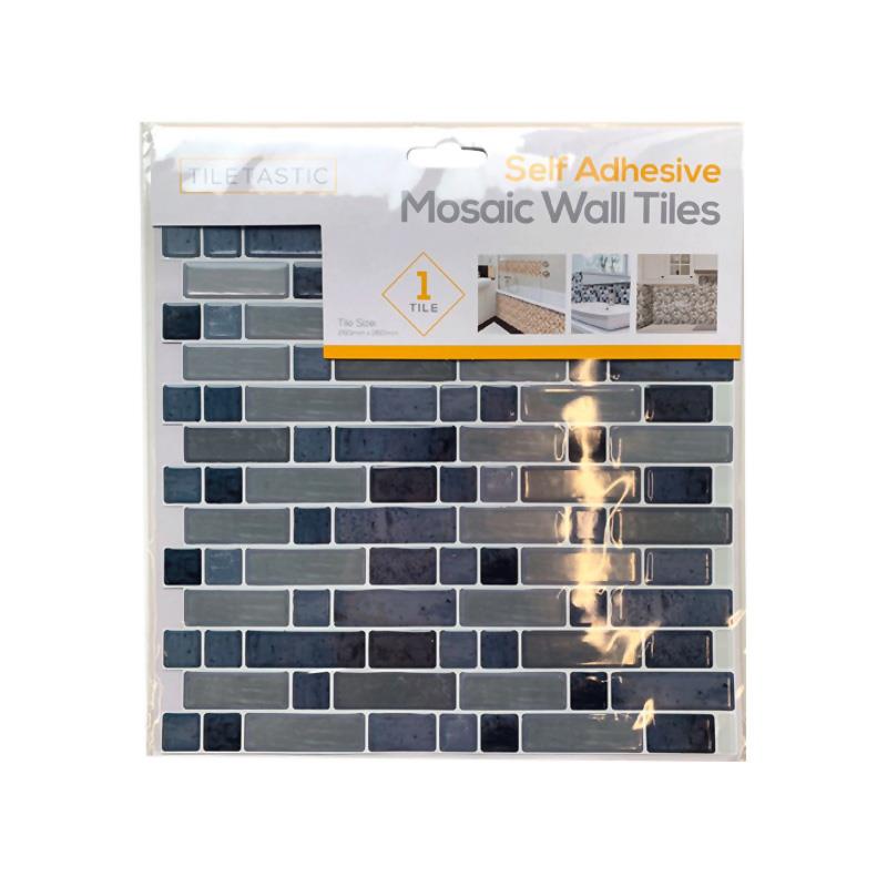 Peel and Stick Mosaic Wall Tiles, DIY Vinyl Tile Stickers