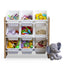 Storage Unit With 9 Baskets For Organizing Various Items
