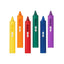 Pack Of 6 Non-Toxic Baby Bath Crayons For Fun And Educational Crayoning