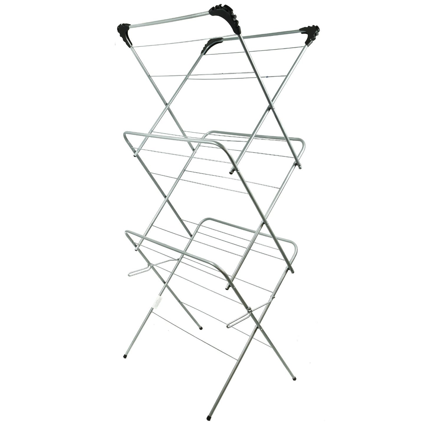 Grey Clothes Drying Rack With Space For 14 Meters Of Clothes