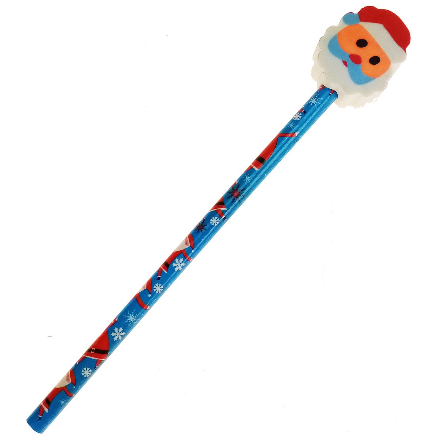 Festive Christmas Pencil With Eraser