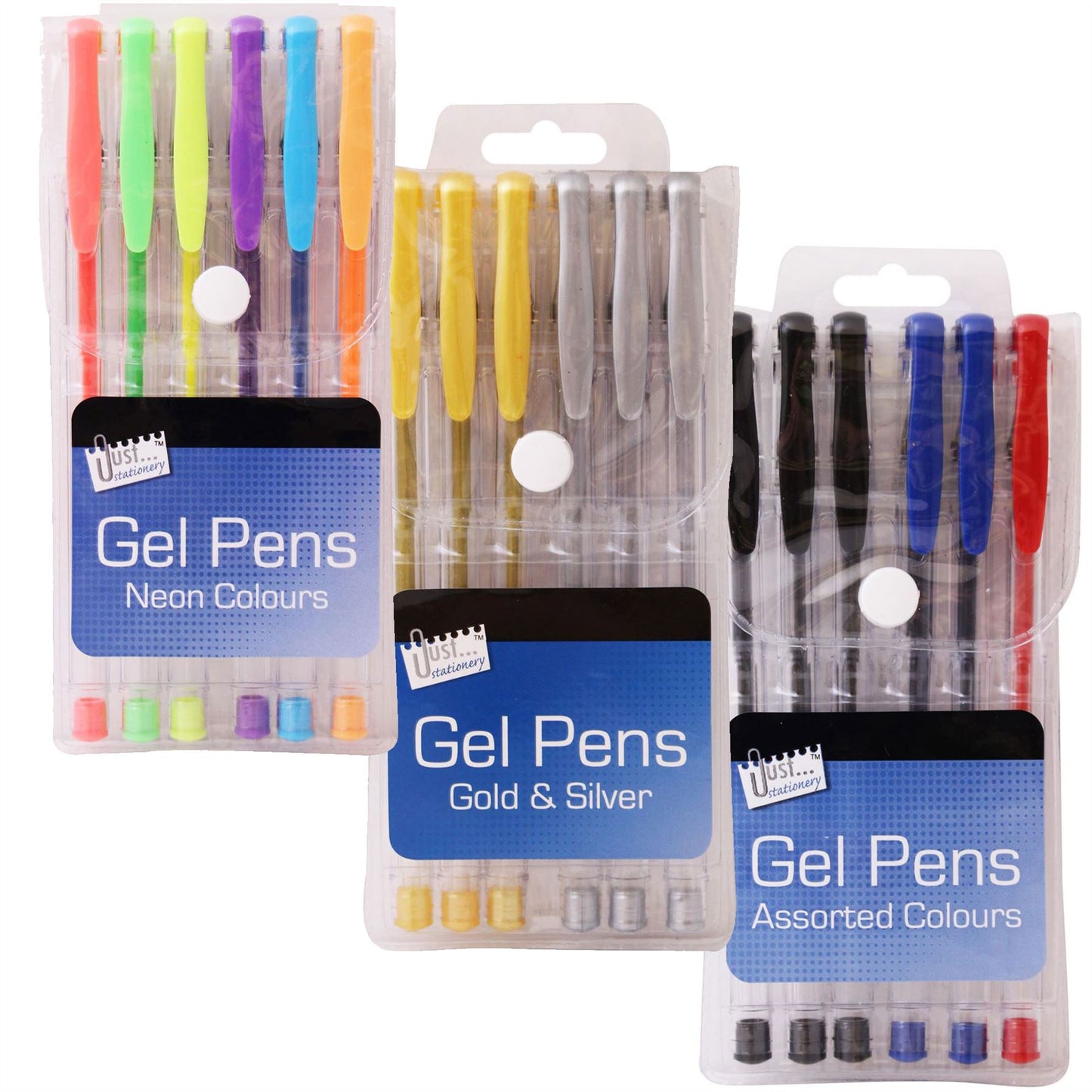 Write with Flair and Precision with a Gel Pens Set Writing Pack School Office Rollerball Fine Pen Kit