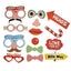 Create Memorable Moments with 25 Pieces Photo Booth Selfie Props