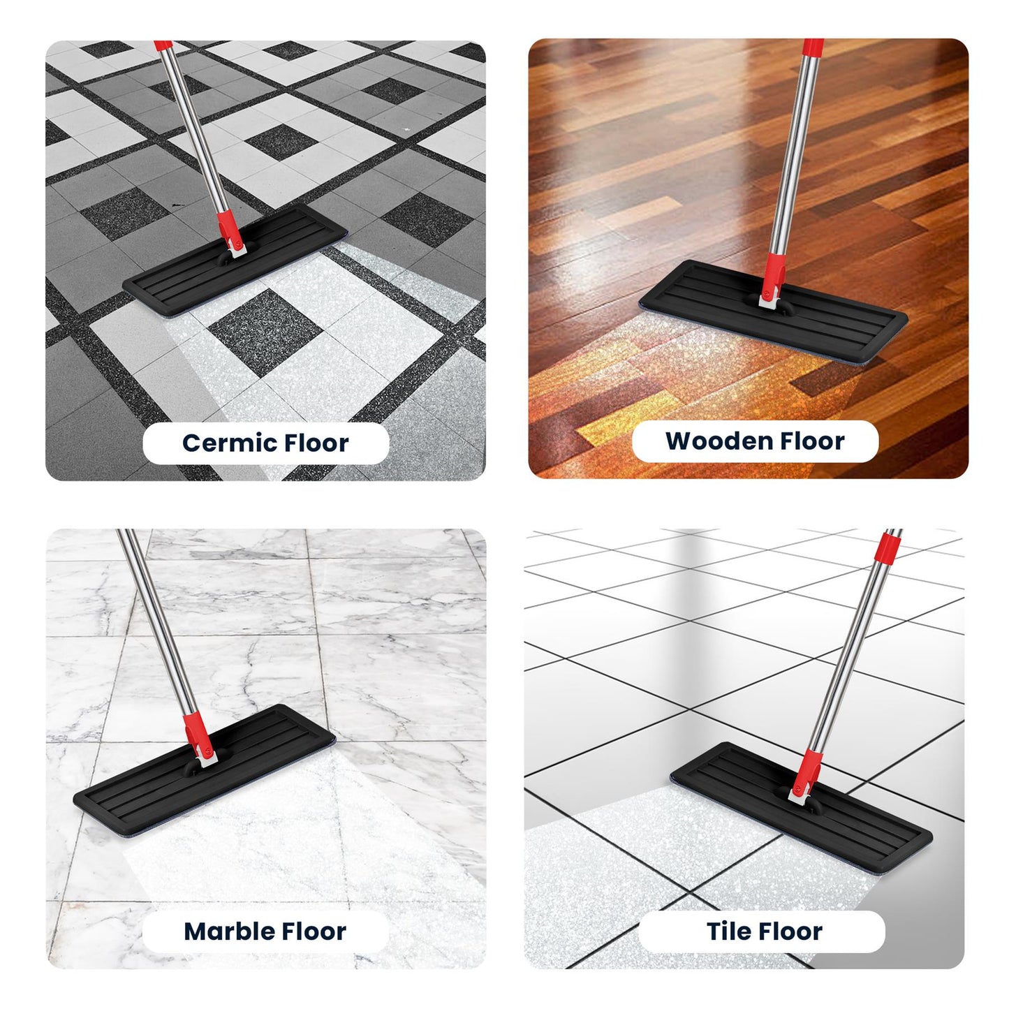 Keep Your Floors Clean with Flat Mop & Bucket 5L