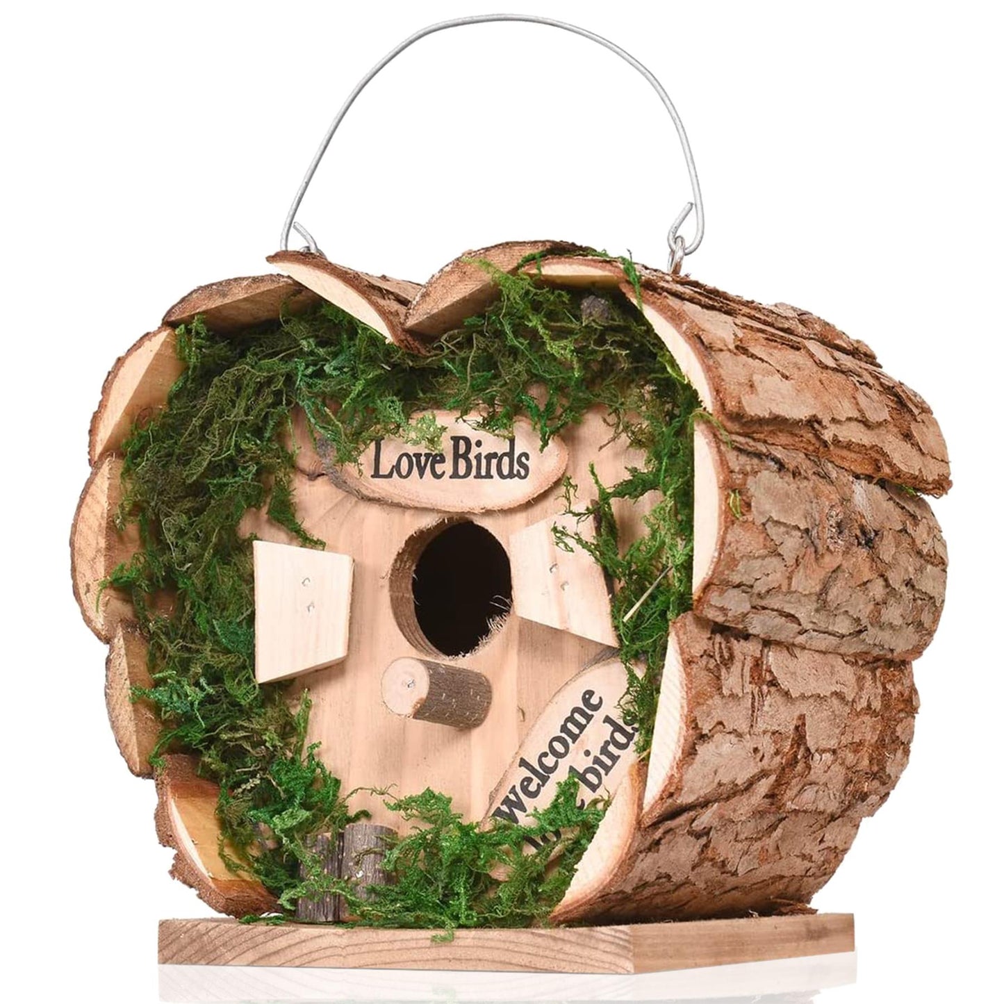 Handcrafted Wooden Birdhouse For Garden And Outdoor Decor