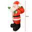 190cm Led Light-Up Santa Claus Decoration For Christmas