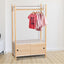Kids' Bedroom Wardrobe With Sliding Doors In White Wood Finish