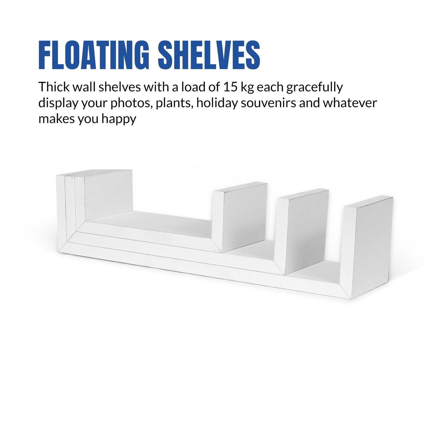 Wooden Floating Wall Shelves For Hanging