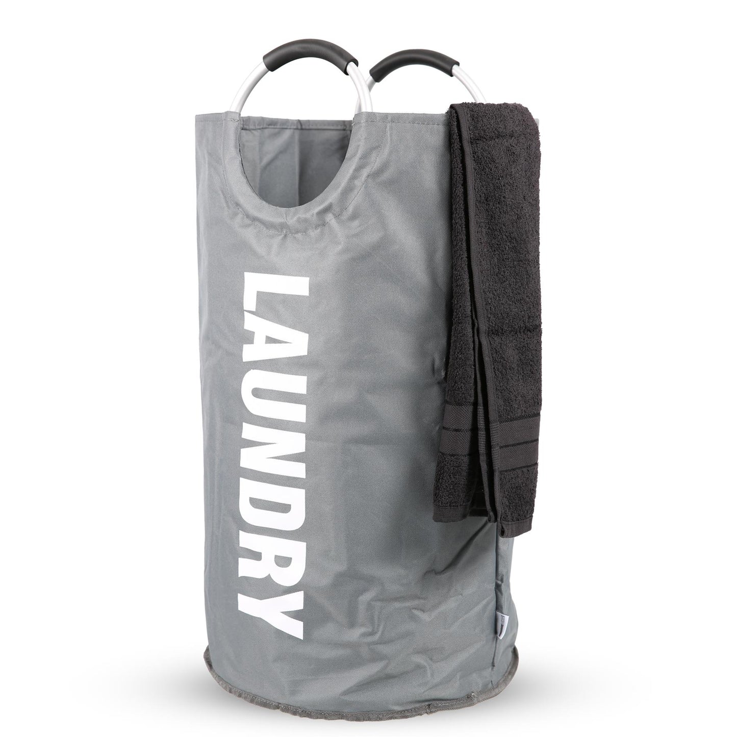 Large 82L Collapsible Laundry Hamper with Handles