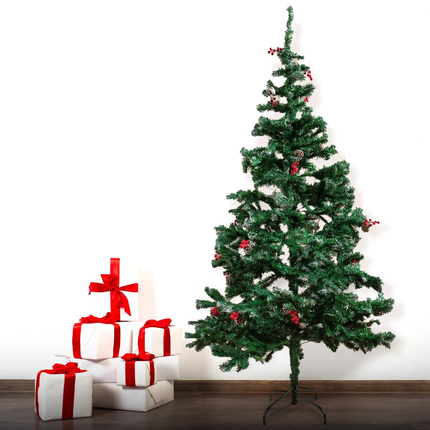 Festive Home Decor: Artificial Spruce Christmas Tree