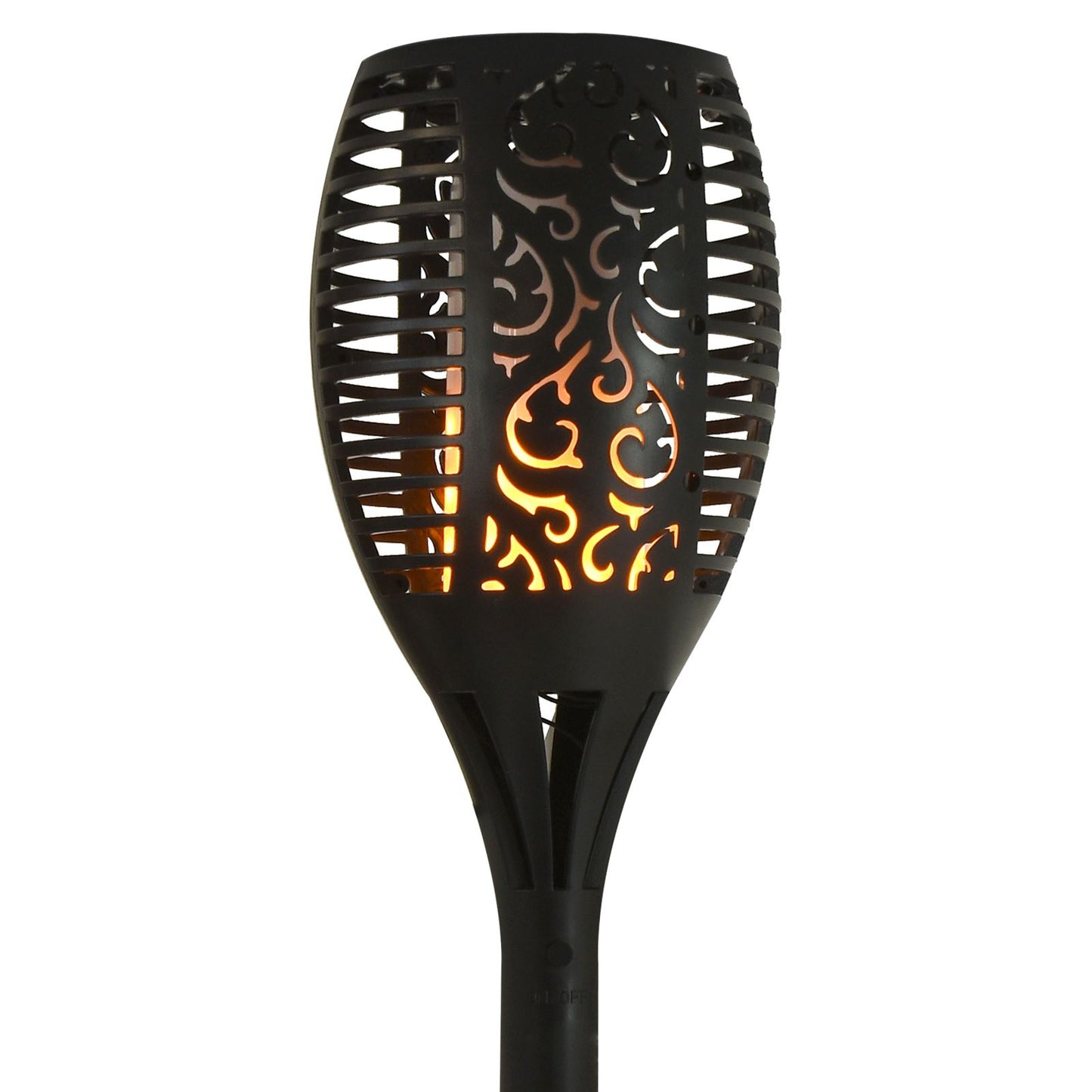 Led Flickering Flame Solar Torch Light For Outdoor Decor