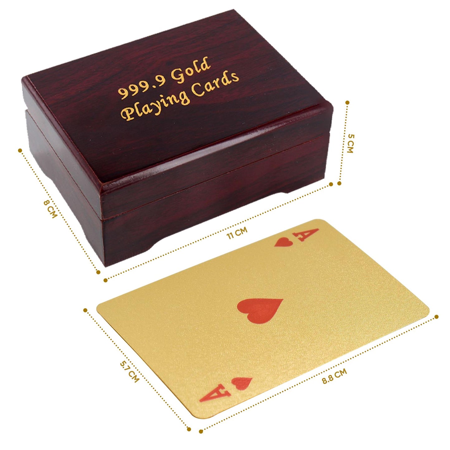 Luxury 24K Gold Plated Playing Cards