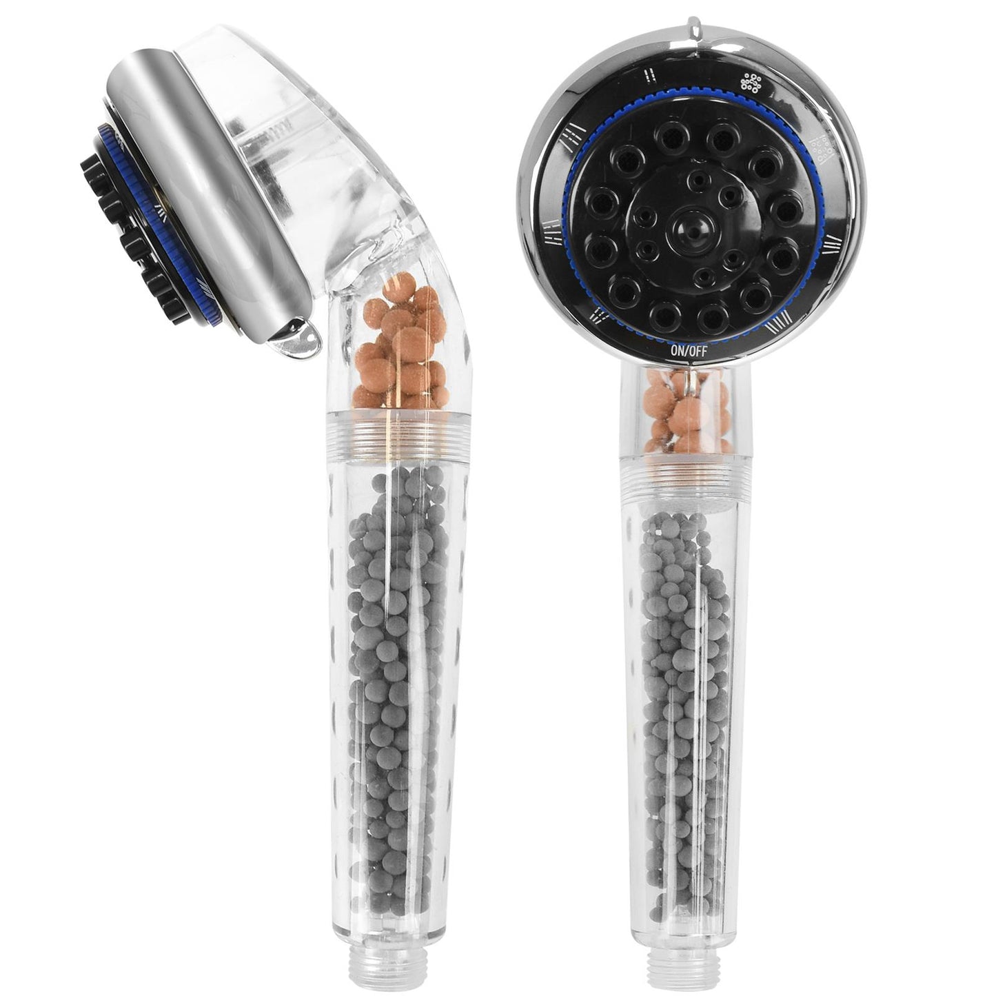 Showerhead With High Pressure And Ionic Filtration System