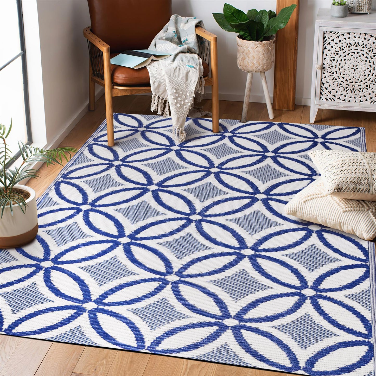 Step Outside in Style with an Outdoor Rug