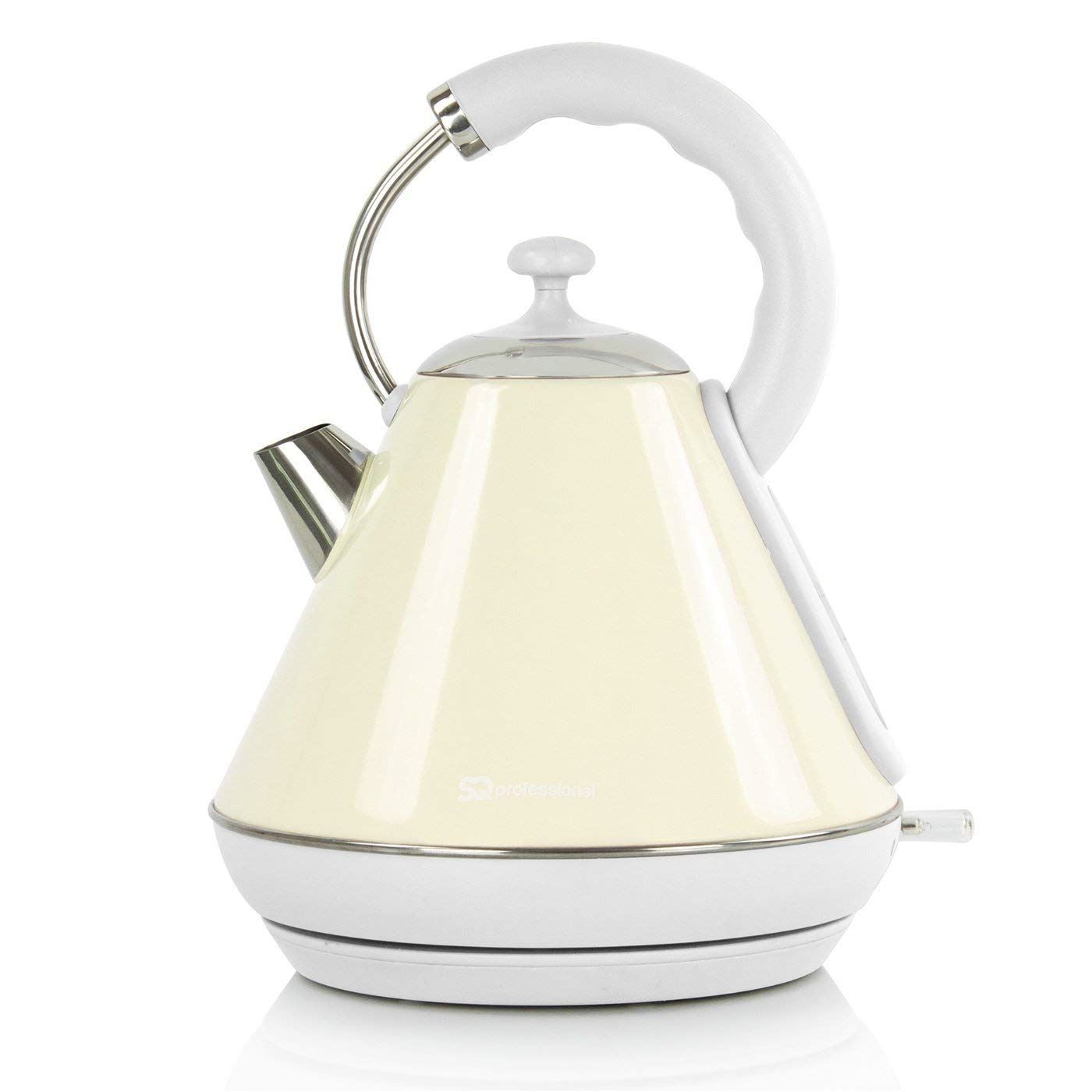 Legacy 1.8L Stainless Steel Electric Kettle Rapid Boil, Energy-Efficient 2200W