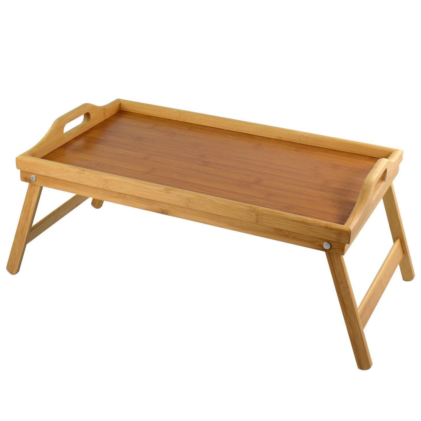 Portable Bamboo Folding Tray Table