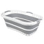 Small Collapsible Hip Hugger Laundry Basket With Handles