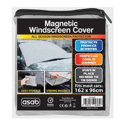 Protect Your Windshield From Snow And Frost With This Magnetic Cover