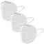 25-Pack White Face Mask 5-Ply Breathable Safety Masks