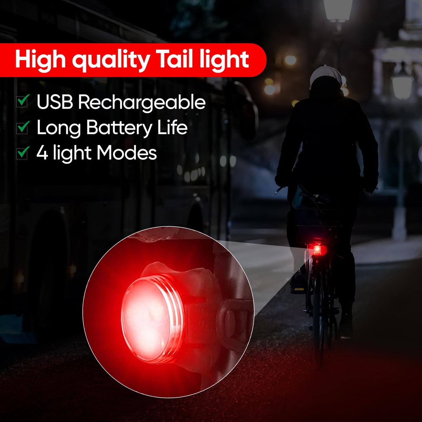 Rechargeable Led Bike Lights