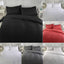 Soft and Durable Poly-Cotton Plain Dyed Duvet Set for King Size Beds