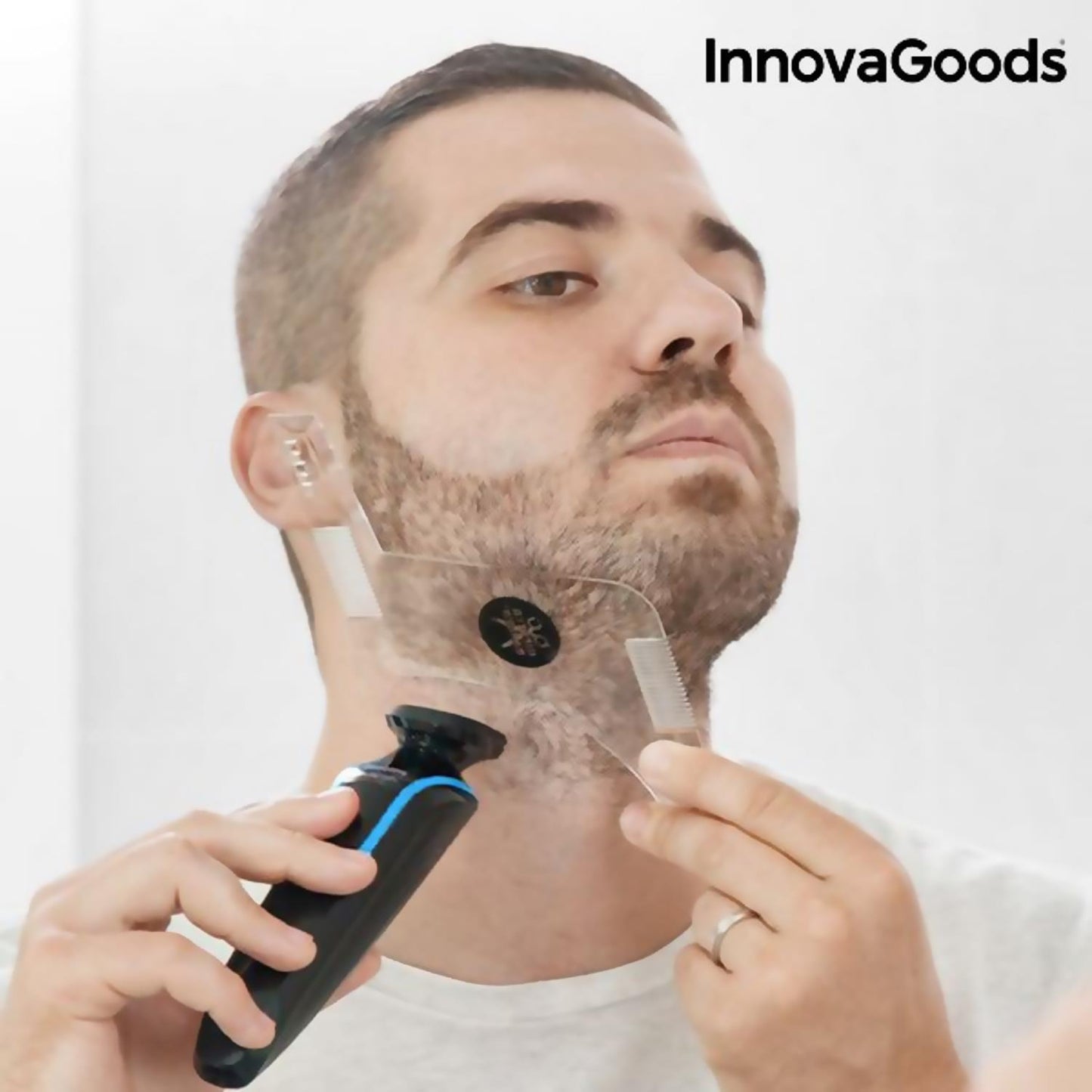 Men'S Beard Styling Comb And Shaper
