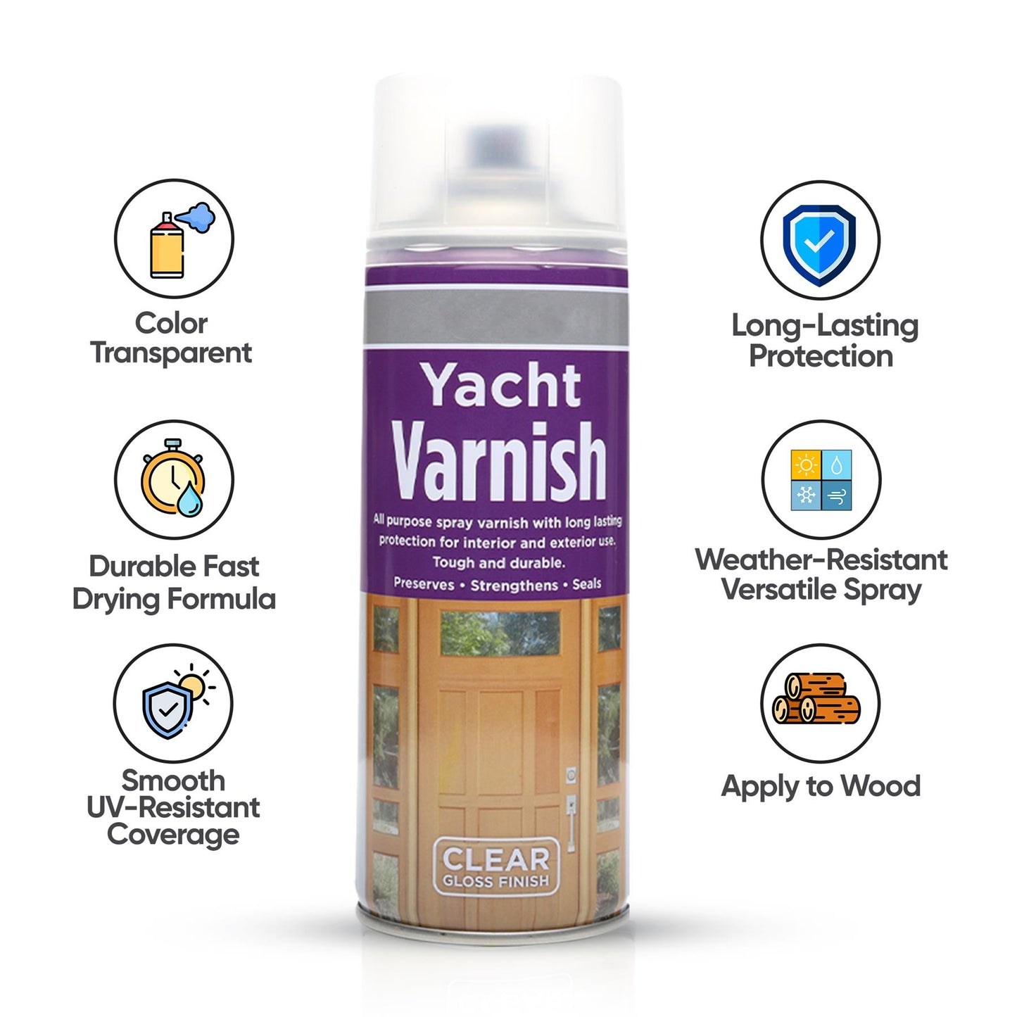 Yacht Varnish Spray 400ml